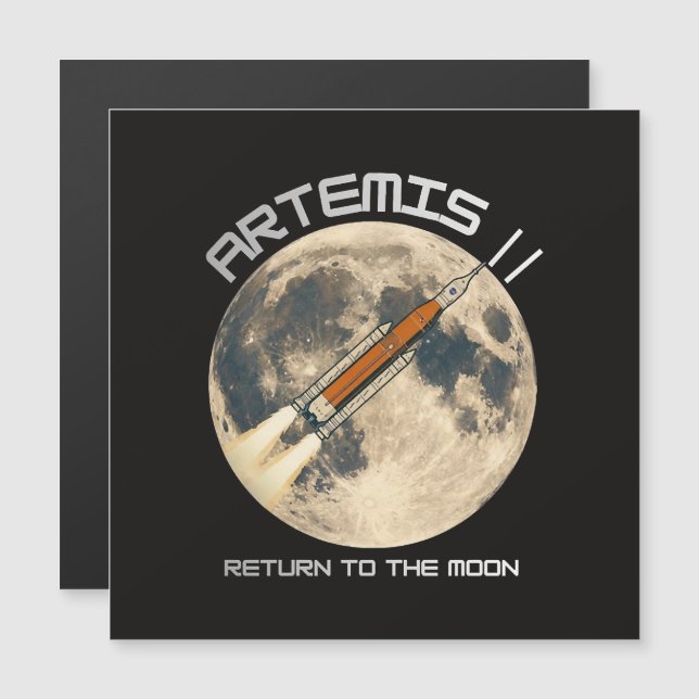 Artemis moon mission (Front/Back)