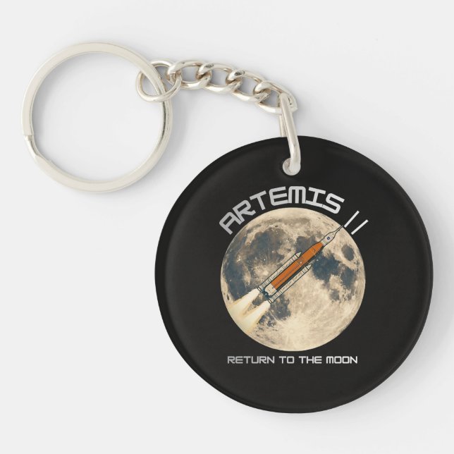 Artemis moon mission key ring (Front)