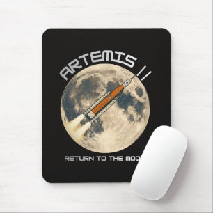 Artemis moon mission mouse pad