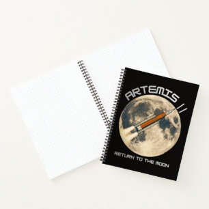 Artemis moon mission notebook