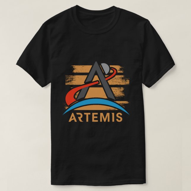 artemis nasa vintage   T-Shirt (Design Front)