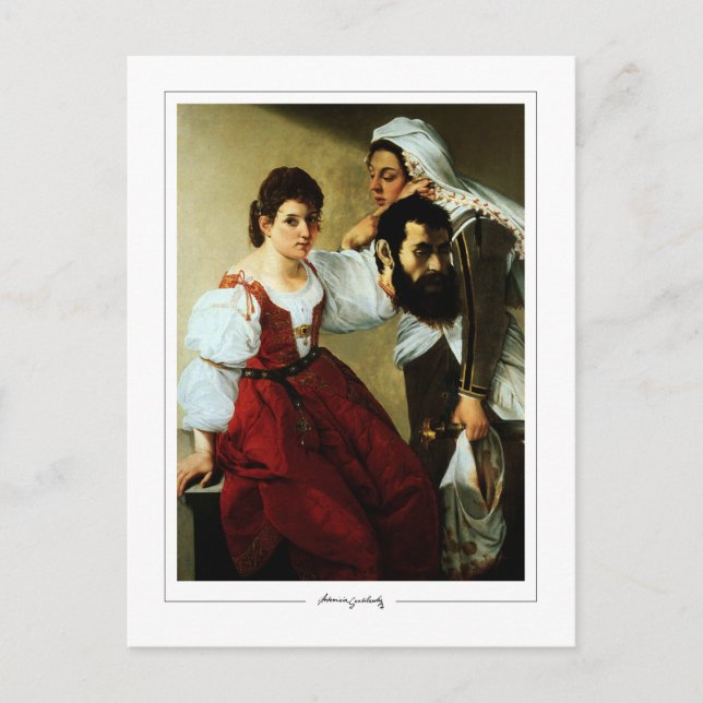 Artemisia Gentileschi #10 - Fine Art Postcard (Front)