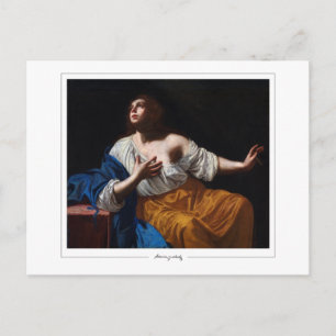 Artemisia Gentileschi #11 - Fine Art Postcard
