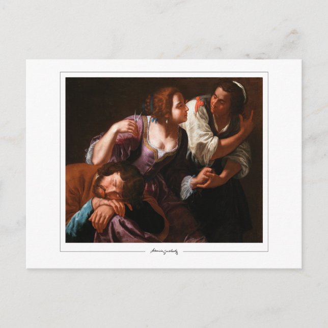 Artemisia Gentileschi #17 - Fine Art Postcard (Front)