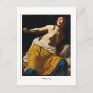 Artemisia Gentileschi #1 - Fine Art Postcard