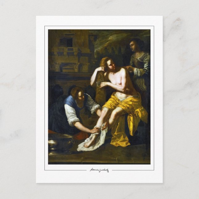 Artemisia Gentileschi #2 - Fine Art Postcard (Front)