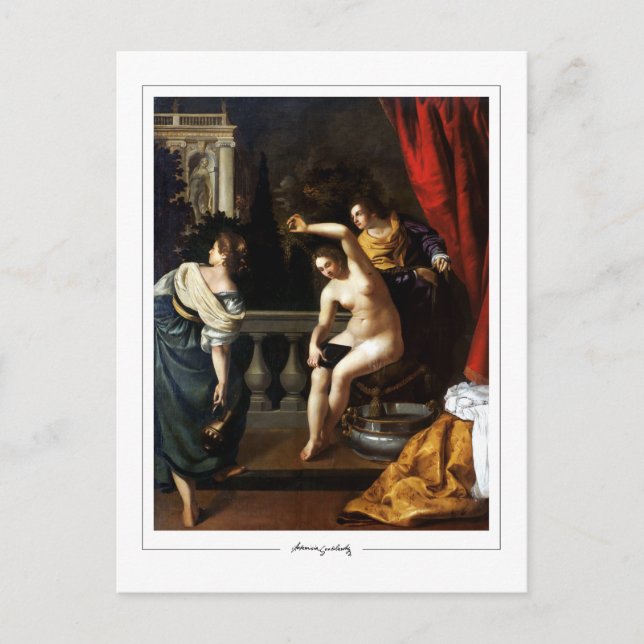 Artemisia Gentileschi #45 - Fine Art Postcard (Front)
