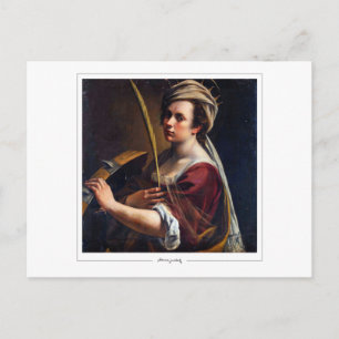 Artemisia Gentileschi #4 - Fine Art Postcard