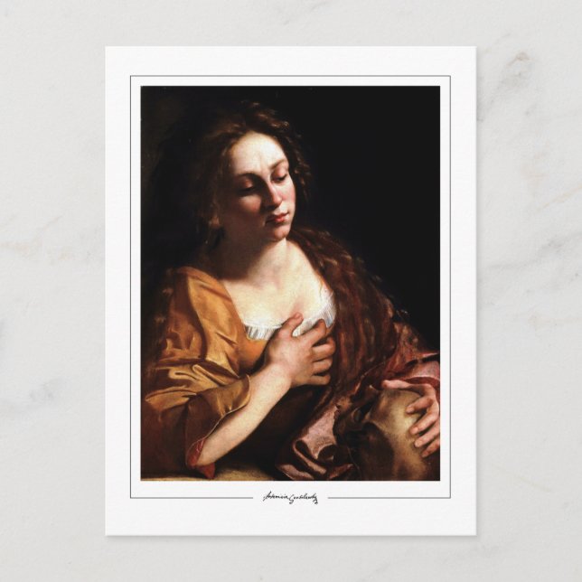 Artemisia Gentileschi #77 - Fine Art Postcard (Front)