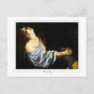 Artemisia Gentileschi #86 - Fine Art Postcard