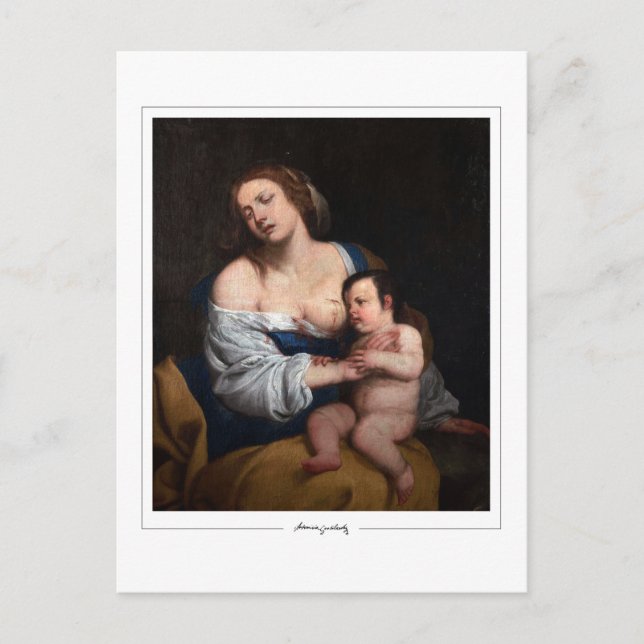 Artemisia Gentileschi #94 - Fine Art Postcard (Front)