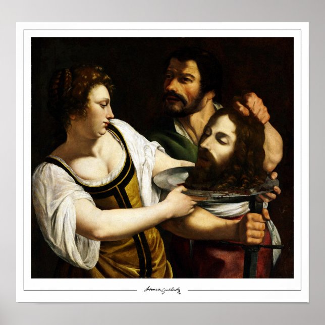 Artemisia Gentileschi Zedign Art Poster #36 (Front)