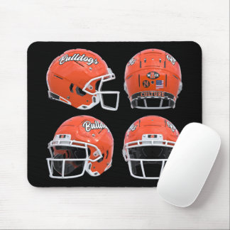 Artesia Bulldogs Football Helmet Mouse Pad