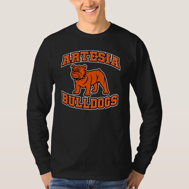 Artesia Bulldogs "Orange Dog" T-shirt (Front)