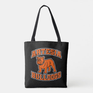 Artesia Bulldogs "Orange Dog" Tote Bag