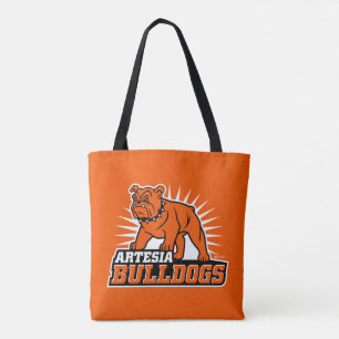 Artesia Bulldogs Primary Logo Tote Bag