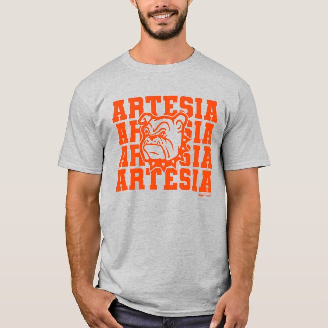 Artesia Bulldogs Tradition T-Shirt (Front)