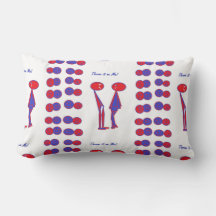 Artful and Fun --lumbar pillow!