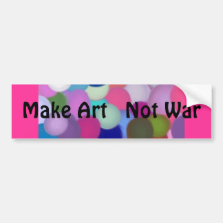Artful Circles BumperSticker Bumper Sticker