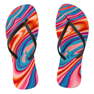 Artful Colour Scheme Jandals