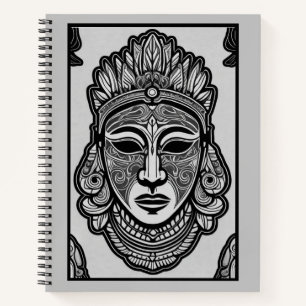 "Artful Cultural Outlines" Notebook