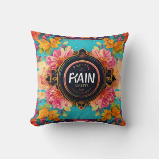 "Artful Elegance: Modern Print Pillow" Cushion