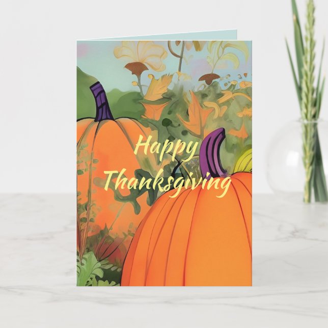 ARTFUL THANKSGIVING CARD (Front)