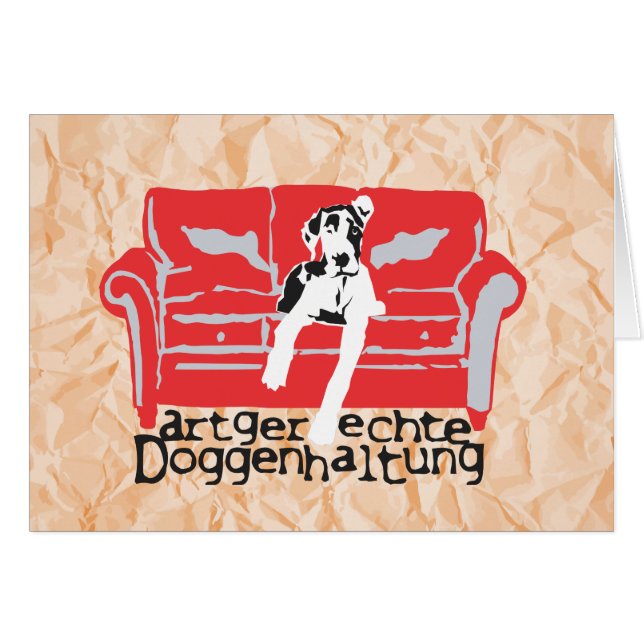 Artgerechte Doggenhaltung (Front Horizontal)