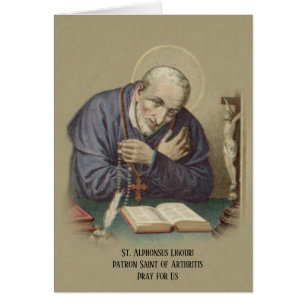 Arthritis Prayer St. Alphonsus Ligouri Religious