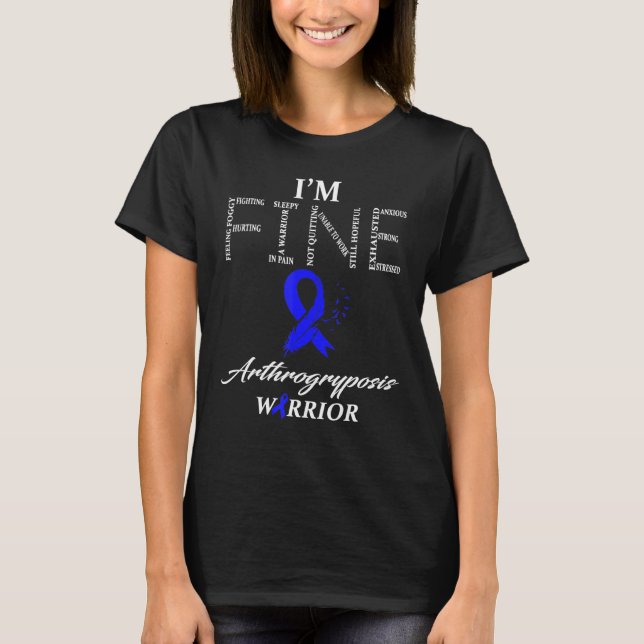 Arthrogryposis Warrior Im Fine T-Shirt (Front)