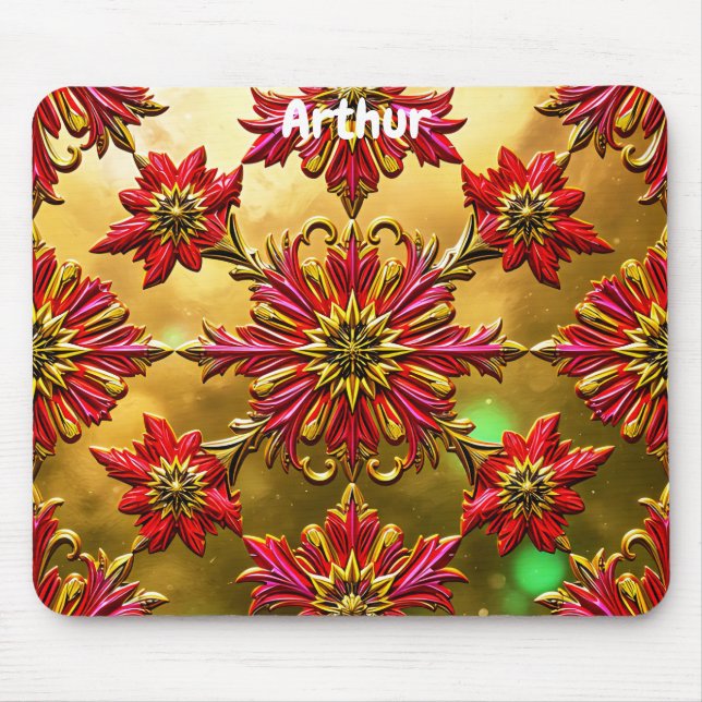 ARTHUR ~ A GOLDEN Christmas ~   Mouse Pad (Front)
