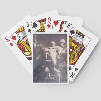 Arthur and Ophelia Hunter, Herbert and Eleazer Playing Cards
