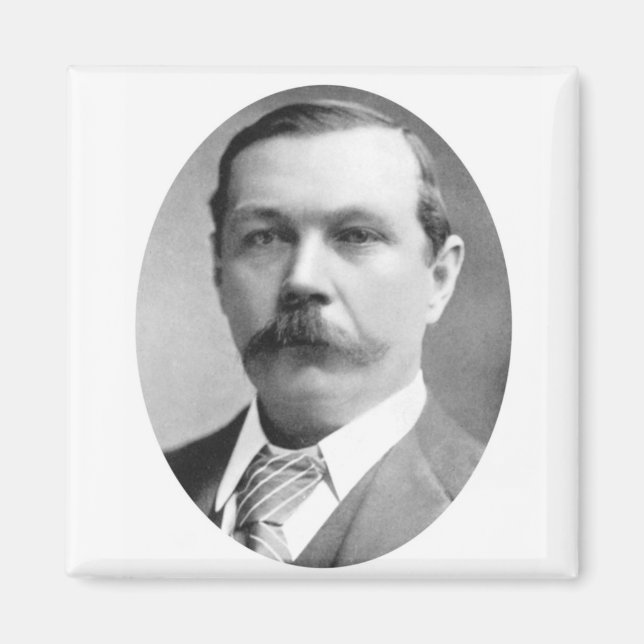 Arthur Conan Doyle Photo Magnet (Front)