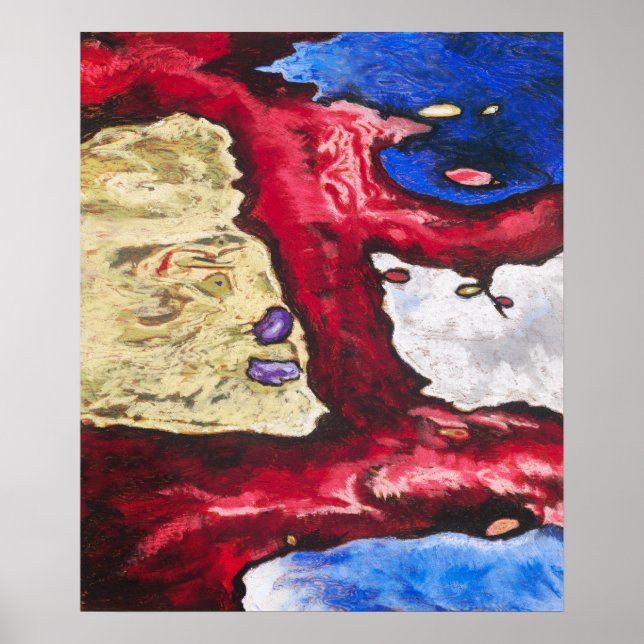 Arthur Dove's 'Tree Forms and Water' Poster (Front)