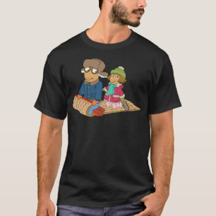 Arthur  Dw Go Sledding T-Shirt