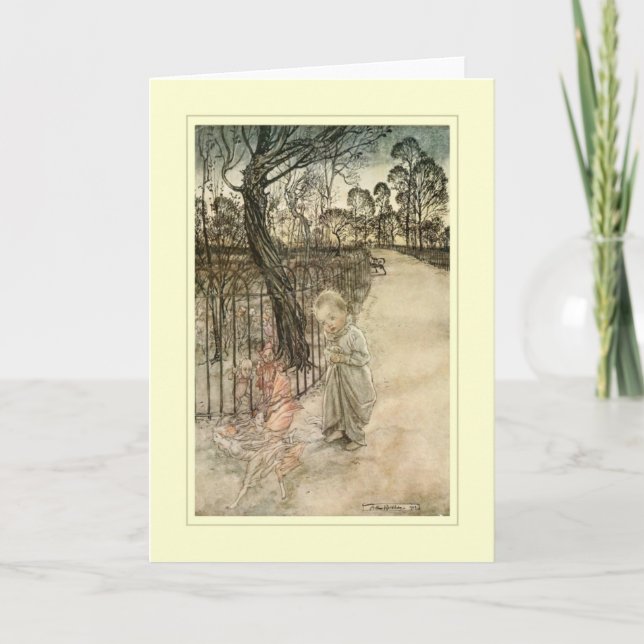 Arthur Rackham Card (Front)