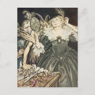 Arthur Rackham Comus by John Milton: "And they, Postcard