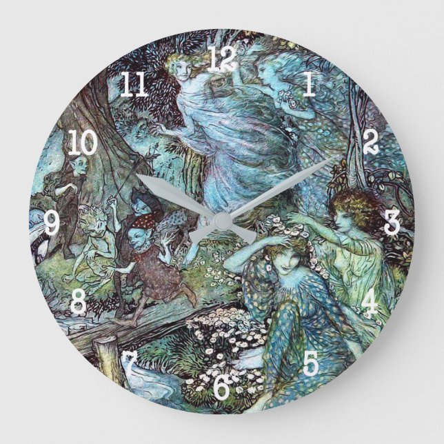 Arthur rackham large clock (Front)