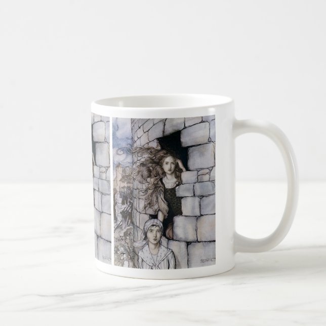 Arthur Rackham,“ Maid Maleen ” Coffee Mug (Right)