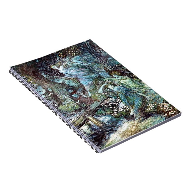 Arthur rackham spiral notebook (Right Side)