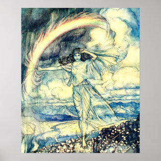 Arthur Rackham - vintage fairytale art Poster