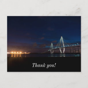 Arthur Ravenel Night Pano Postcard