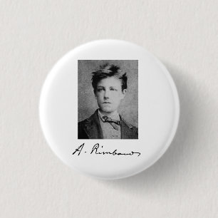 Arthur Rimbaud 3 Cm Round Badge