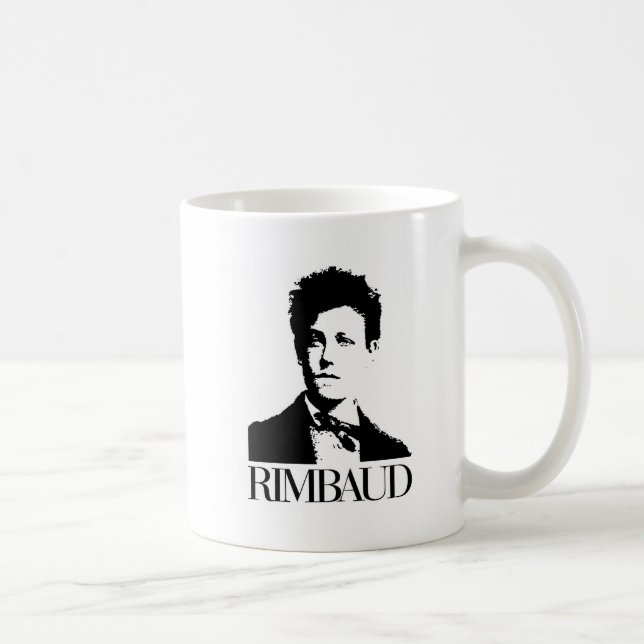 Arthur Rimbaud Coffee Mug (Right)