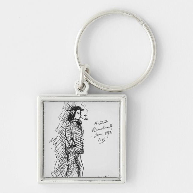 Arthur Rimbaud  June 1872 Key Ring (Front)