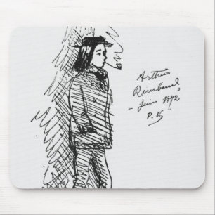Arthur Rimbaud June 1872 Mouse Pad