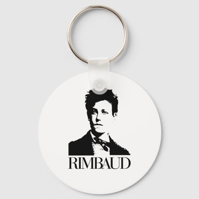 Arthur Rimbaud Key Ring (Front)