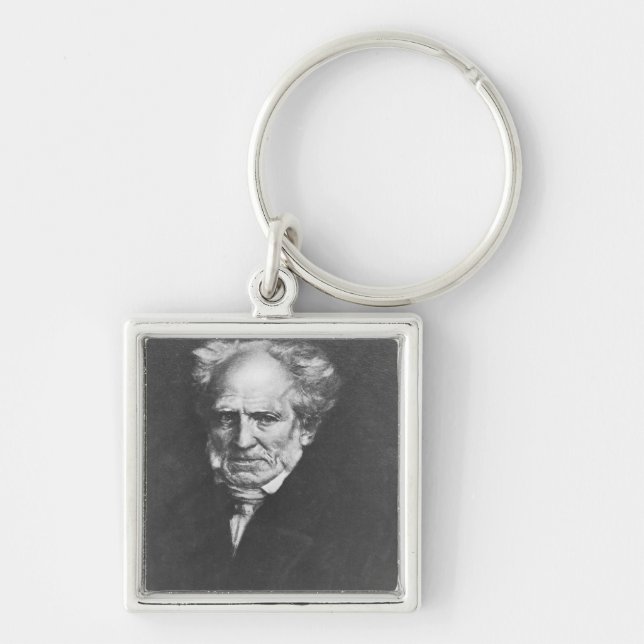 Arthur Schopenhauer Key Ring (Front)