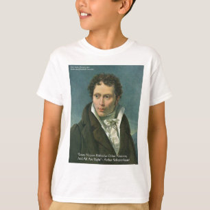 Arthur Schopenhauer "Nations Ridicule" Quote Gifts T-Shirt