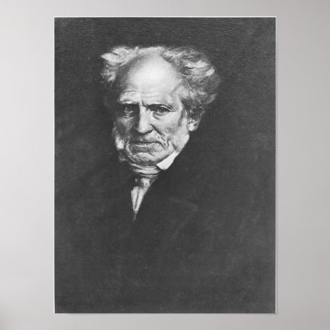 Arthur Schopenhauer Poster (Front)